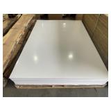 61-1/4" x 85-1/4" White Shower Panel Sheet x 10