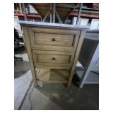 24" x 22" Vanity in Natural w Single Sink Top