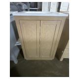 24" x 19" Linen Oak Vanity w Single Bowl Sink
