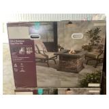 Envirostone Propane Outdoor Fire Pit Table