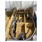 Polished Chrome Single Handle Kitchen Faucet