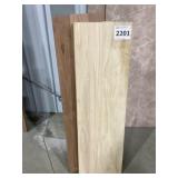 Mixed Lot of Unfinished Butcher-Block x 2