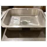 23.5" x 18" Undermount Single Bowl Sink in SS