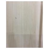 30" x 79" Poplar 2-Panel Bi-Fold Doors x 2