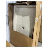 Fiberglass Shower Base in Textured Pea-Gravel
