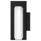 Ashley 1-Bulb Wall Lantern in Black x 4