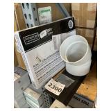 Aluminum Threshold, Pvc Elbow & Grass Catcher