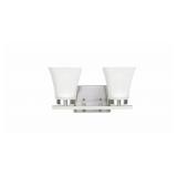 SeaGullï¿½ 2-Bulb Vanity Light in Nickel