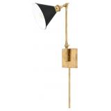 Ashley 1-Bulb Wall Sconce in Brass x 2