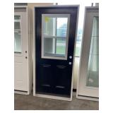 36" x 80" LH Steel HV Ext. Door w/ Venting Screen