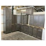 14pc. Silvercreek West Point Gray 42" Kitchen