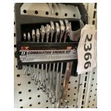 11pc S.A.E. Combination Wrench Set