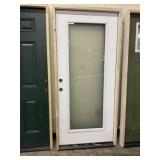 36" x 80" RH Fiberglass FV Exterior Door