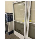 36" x 76" LH Mobile Home Aluminum Storm Door
