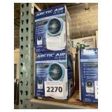 Arctic Air Ice Jet personal Space Cooler x 2