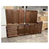 8pc. Bristol Chocolate Cabinet Pieces