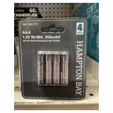 Hampton Bayï¿½ AAA Rechargeable Batteries x2