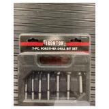 Irontonï¿½ 7-pc Forstner Drill Bit Set