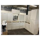 15pc. Silvercreek Classic Cream 36" Kitchen Set