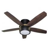 Optimal II 48" Indoor Ceiling Fan in Black x 2
