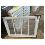 White 27" x 21-1/2" Air Intake Grille