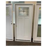 36" x 80" RH Fiberglass Craftsman Exterior Door