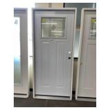 36" x 80" LH Steel Craftsman Style Exterior Door