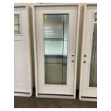 36" x 80" LH Fiberglass FV Exterior Door