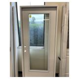 36" x 80" RH Fiberglass FV Exterior Door