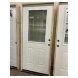 36" x 80" LH Steel HV Exterior Door