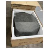 Sculpted Faux Slate Indoor/Outdoor Coffee Table