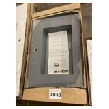 35-1/2" Grey Wall Mounted Countertop Sink