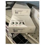 2pc Aged Black Towel Bar Set