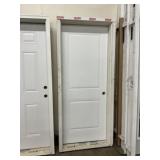 32" x 80" Steel LH 2-Panel Exterior Door
