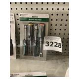 4 Piece Nut Driver Set