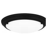 Ashley LED Flush Mount in Black x 5