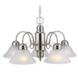 Design Houseï¿½ 5-Bulb Chandelier in Nickel x 4