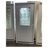 36" x 80" LH Steel Deco MV Exterior Door