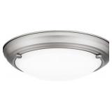 Ashley LED Flush Mount in Nickel x 2