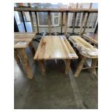 23" x 40" x 18" Hickory / Sassafras Coffee Table