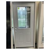 36" x 80" RH Steel Deco MV Exterior Door