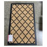 18" x 30" Panama Embossed Coir Mat x2