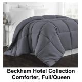 Beckham Hotel Collection Full/Queen Comforter-Gray