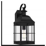 Ashley 1-Bulb Wall Lantern in Black x 6