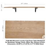Fuin Wall Mounted Fold Down Table