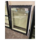 36" x 48" Black Vinyl Picture Window