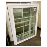 36" x 48" White Vinyl Picture Window