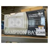 Hampton Bayï¿½ 9" Digital Window Fan