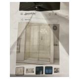 56-60" x 76" Glass Shower Door Kit From Dreamline