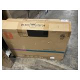 30" Black Undercabinet Range Hood.